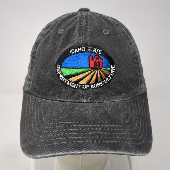Idaho State Department of Agriculture Baseball Cap Gray One Size Port Authority - Picture 2 of 8